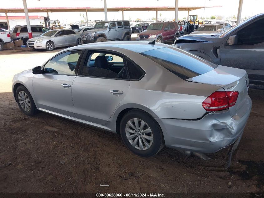 2015 Volkswagen Passat 1.8T Wolfsburg Edition VIN: 1VWAT7A37FC019212 Lot: 39628060