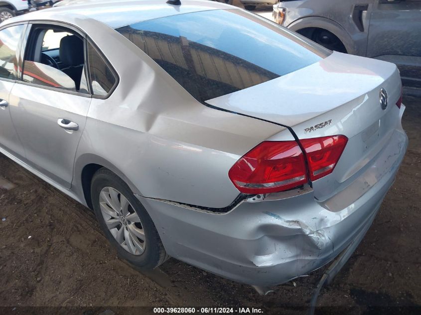 2015 Volkswagen Passat 1.8T Wolfsburg Edition VIN: 1VWAT7A37FC019212 Lot: 39628060