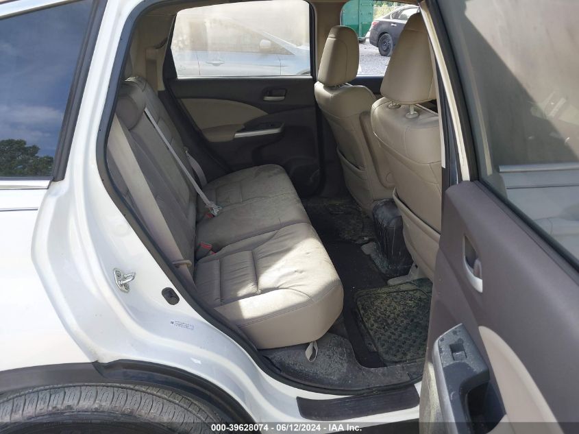 2013 Honda Cr-V Ex-L VIN: 5J6RM3H77DL038256 Lot: 39628074