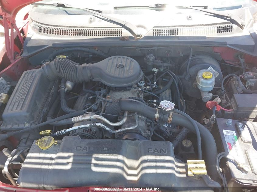 2000 Dodge Durango VIN: 1B4HR28Y6YF139893 Lot: 39628077