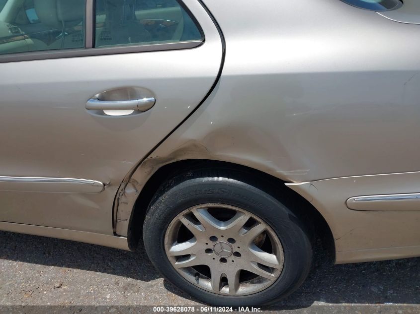 2004 Mercedes-Benz E 320 VIN: WDBUF65J04A502901 Lot: 39628078