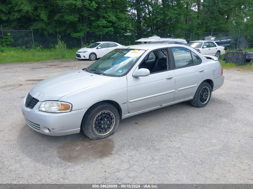 2006 Nissan Sentra 1.8S VIN: 3N1CB51D26L641512 Lot: 39628089