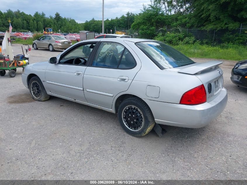 2006 Nissan Sentra 1.8S VIN: 3N1CB51D26L641512 Lot: 39628089