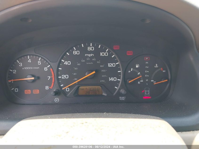 2000 Honda Accord 2.3 Se VIN: JHMCG5672YC004991 Lot: 39628106