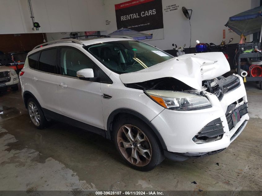 2013 Ford Escape Titanium VIN: 1FMCU0J96DUA28362 Lot: 39628107