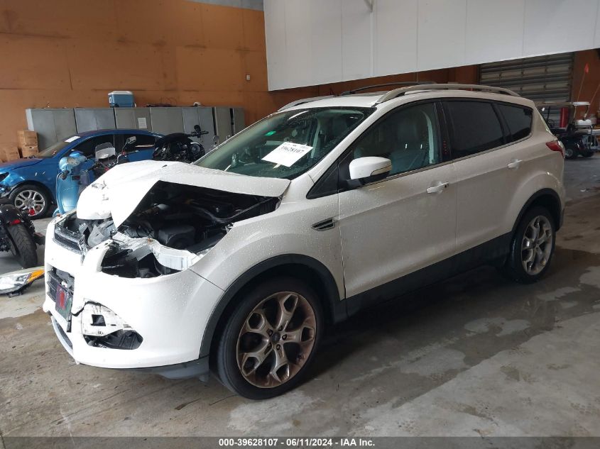 2013 Ford Escape Titanium VIN: 1FMCU0J96DUA28362 Lot: 39628107