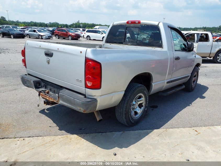 2008 Dodge Ram 1500 St/Sxt VIN: 1D7HA16K68J193104 Lot: 39628109