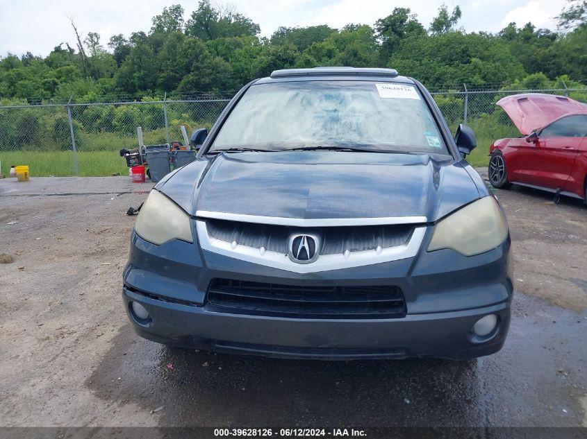 2007 Acura Rdx VIN: 5J8TB18517A000785 Lot: 39628126