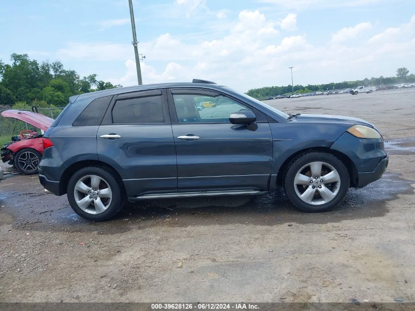 2007 Acura Rdx VIN: 5J8TB18517A000785 Lot: 39628126