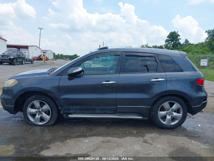 2007 Acura Rdx VIN: 5J8TB18517A000785 Lot: 39628126