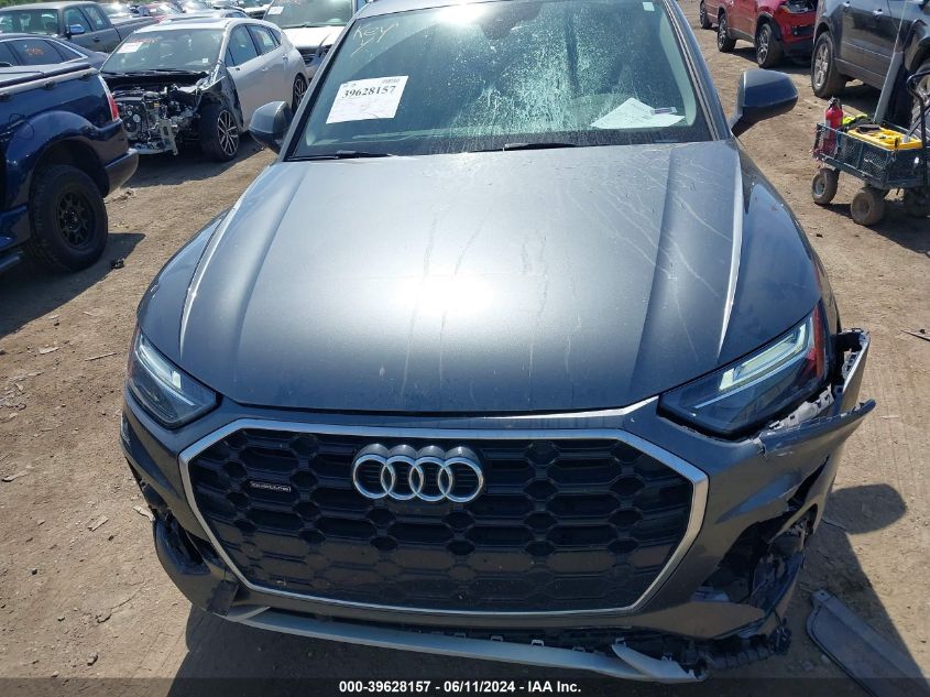 2022 Audi Q5 Premium Plus 45 Tfsi S Line Quattro S Tronic VIN: WA1EAAFY3N2055733 Lot: 39628157