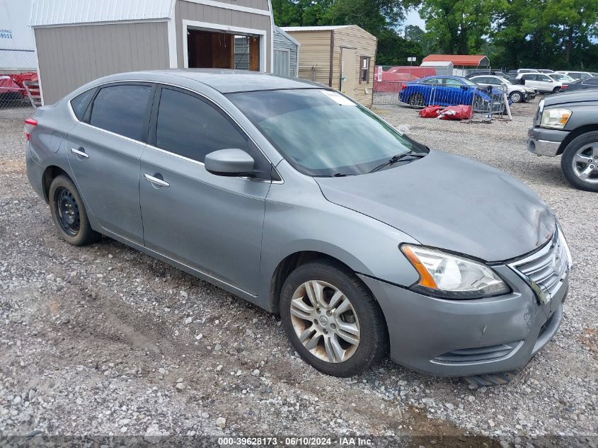 2013 Nissan Sentra Sv VIN: 3N1AB7AP6DL673454 Lot: 39628173