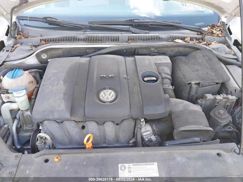 2011 Volkswagen Jetta 2.5L Sel VIN: 3VWLX7AJ6BM021330 Lot: 39628176