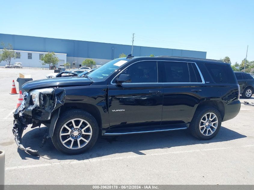 2017 GMC Yukon Slt VIN: 1GKS2BKC6HR183213 Lot: 39628178