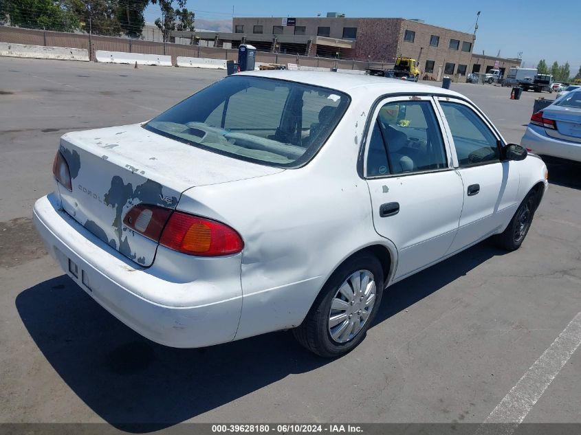 1999 Toyota Corolla Ve VIN: 1NXBR12E4XZ163763 Lot: 39628180