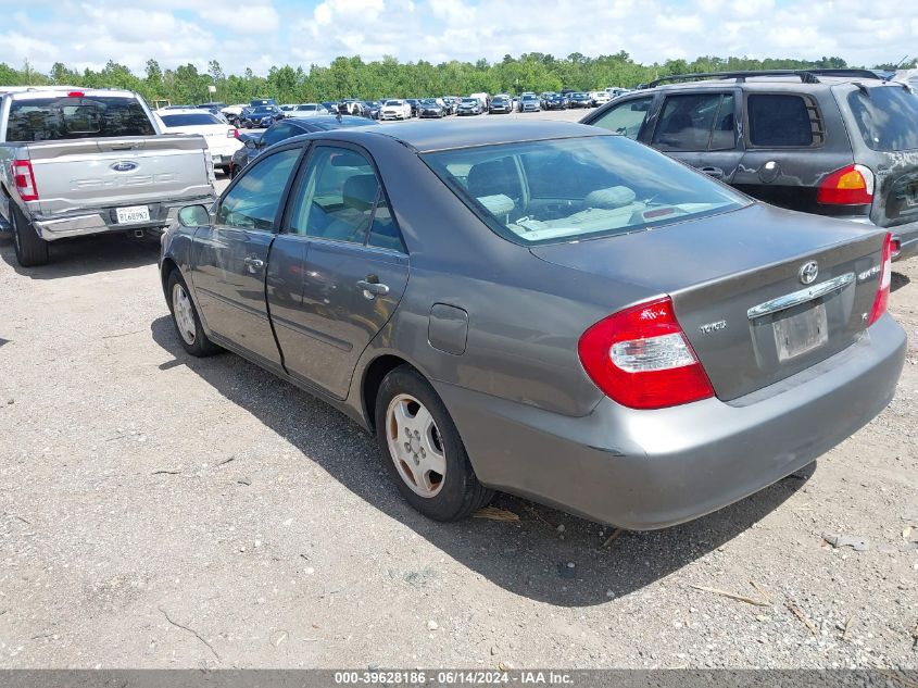 4T1BF32K32U518621 | 2002 TOYOTA CAMRY