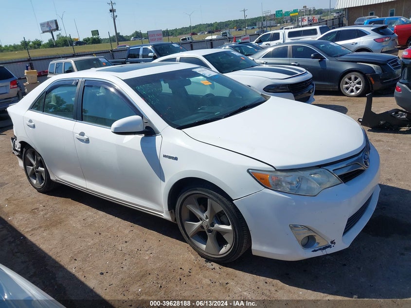 2014 Toyota Camry Hybrid Xle VIN: 4T1BD1FK8EU124704 Lot: 39628188