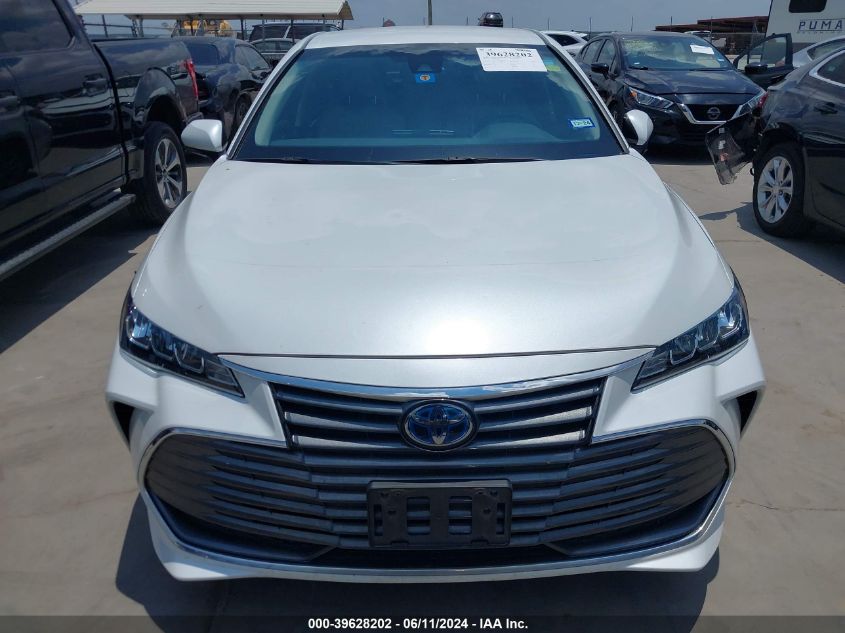 2021 Toyota Avalon Xle Hybrid VIN: 4T1JA1AB9MU002475 Lot: 39628202