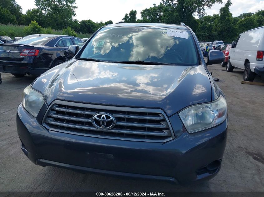 2010 Toyota Highlander Base V6 VIN: 5TDBK3EH3AS027792 Lot: 39628205