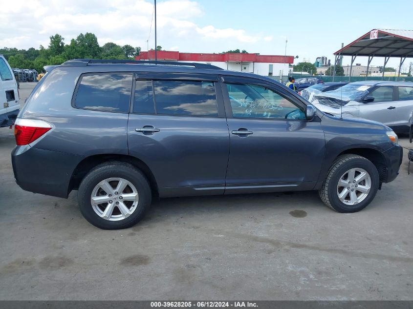 2010 Toyota Highlander Base V6 VIN: 5TDBK3EH3AS027792 Lot: 39628205