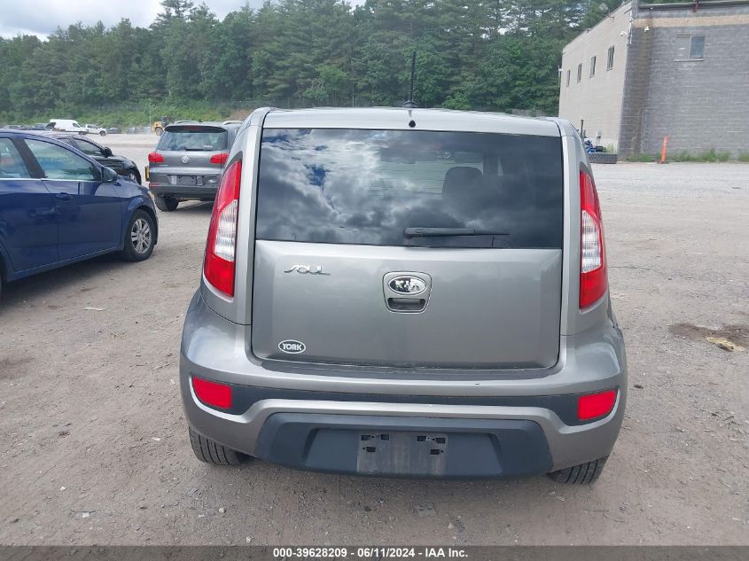 2012 Kia Soul + VIN: KNDJT2A62C7378780 Lot: 39628209