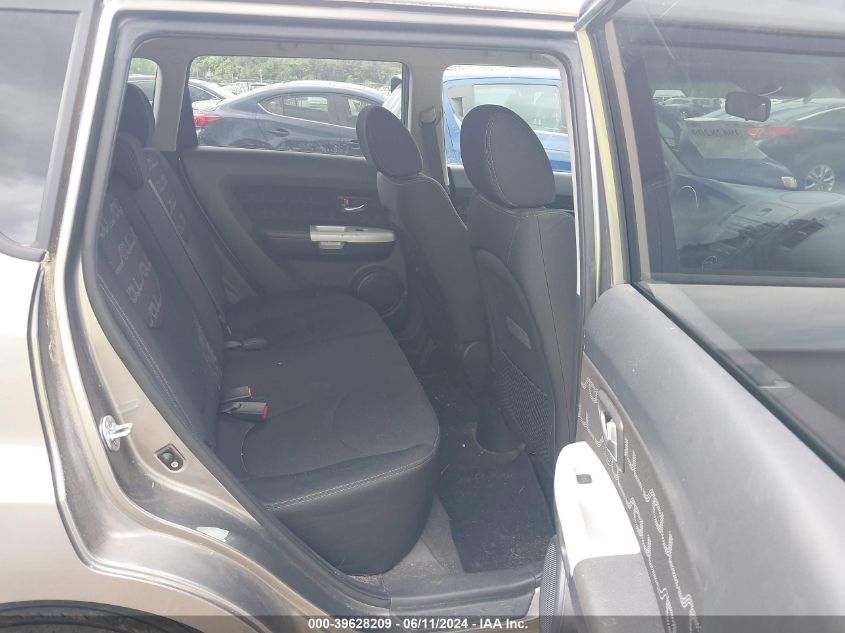 2012 Kia Soul + VIN: KNDJT2A62C7378780 Lot: 39628209