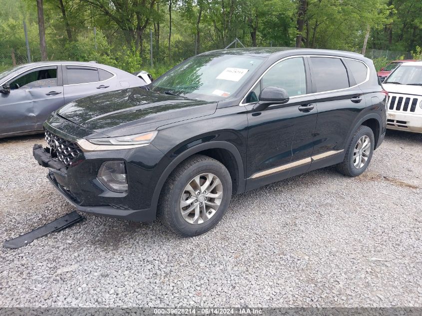 2019 Hyundai Santa Fe Se VIN: 5NMS2CADXKH031846 Lot: 39628214