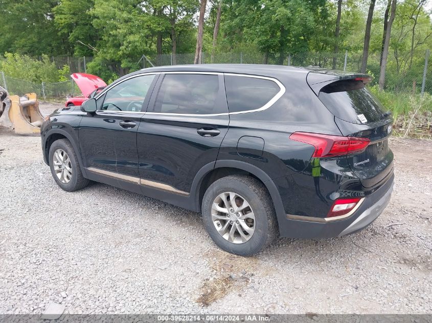 2019 Hyundai Santa Fe Se VIN: 5NMS2CADXKH031846 Lot: 39628214