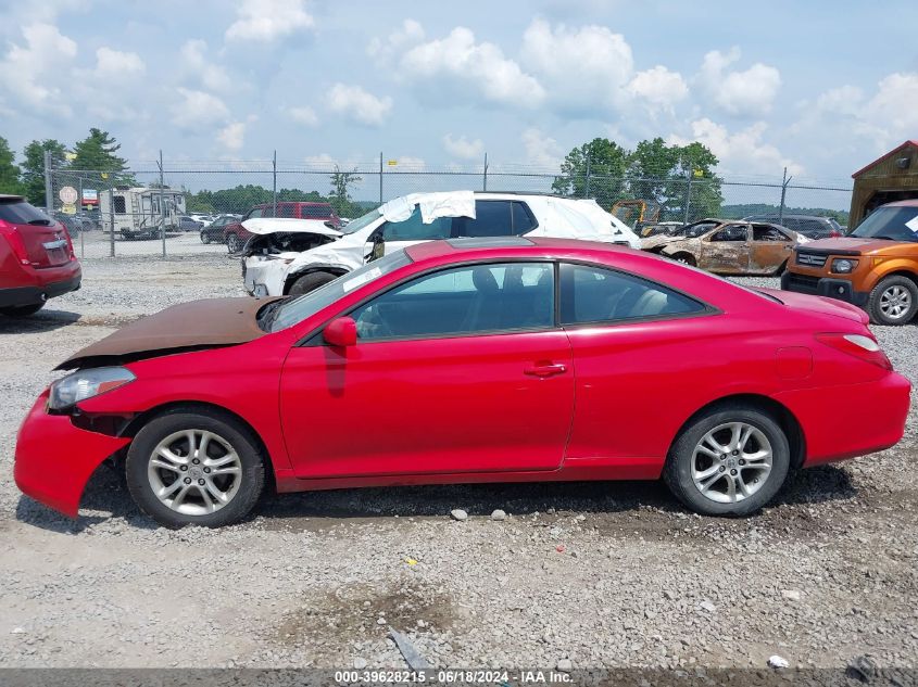 2007 Toyota Camry Solara Se V6 VIN: 4T1CA30P27U124519 Lot: 39628215