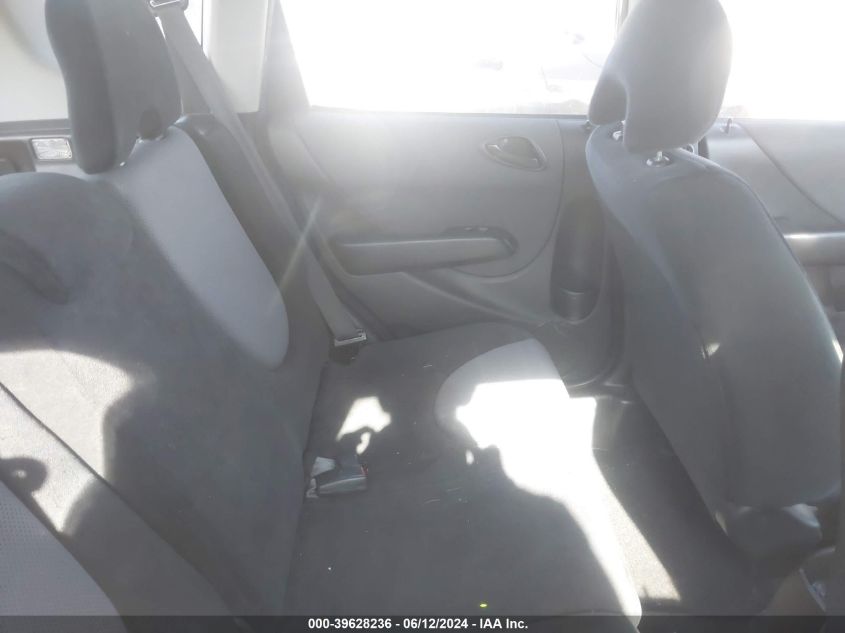 2008 Honda Fit Sport VIN: JHMGD386X8S016041 Lot: 39628236