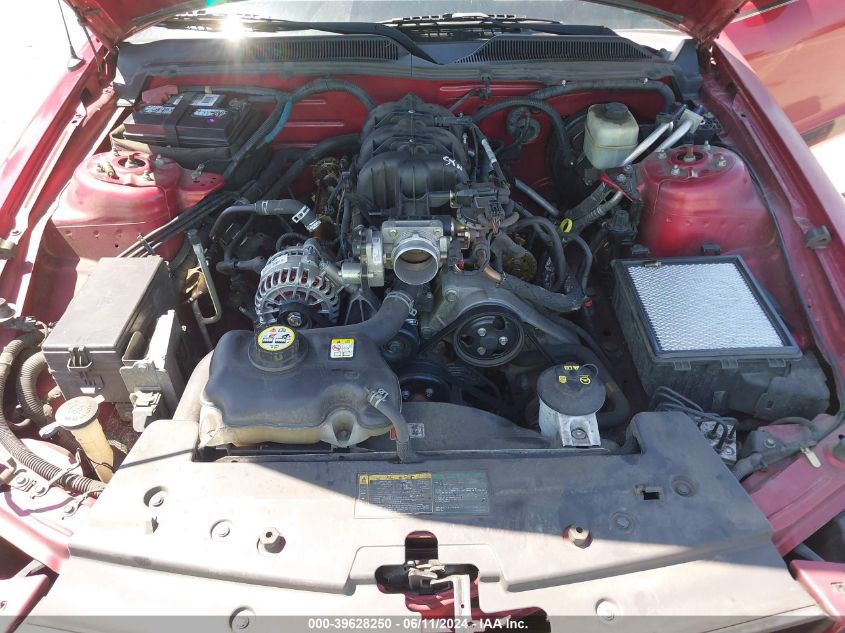 2006 Ford Mustang V6 VIN: 1ZVFT80N765177293 Lot: 39628250