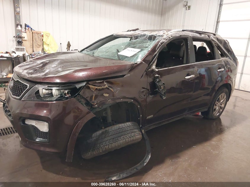 2011 Kia Sorento Sx V6 VIN: 5XYKWDA25BG121036 Lot: 39628260