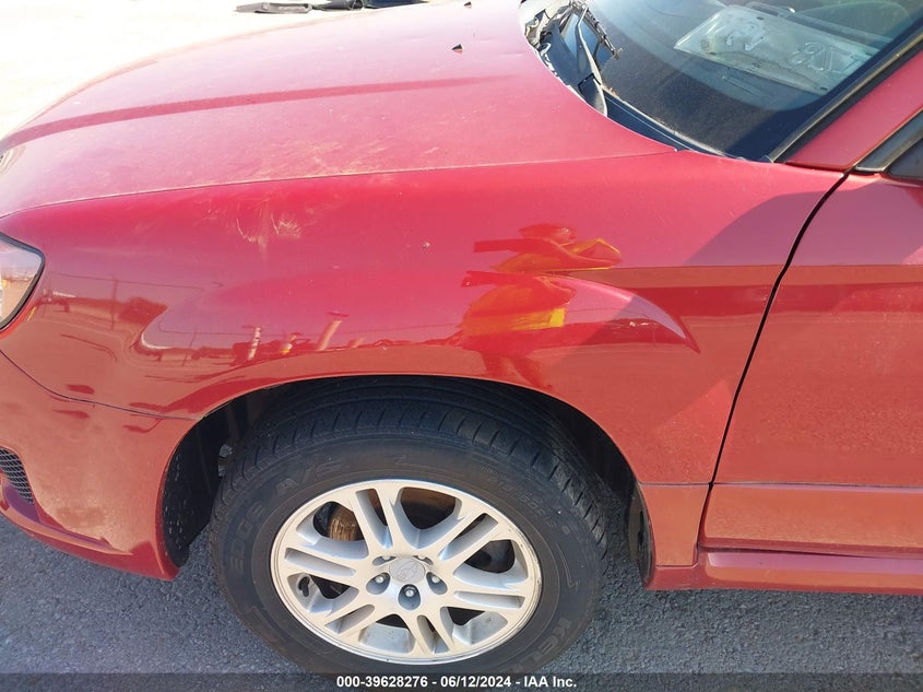 2008 Subaru Forester Sports 2.5X VIN: JF1SG66668H707058 Lot: 39628276