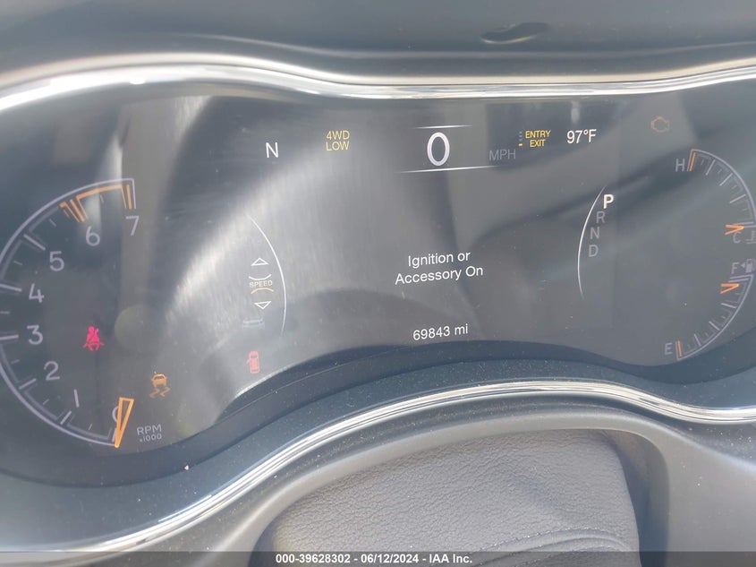 2020 Jeep Grand Cherokee Overland 4X4 VIN: 1C4RJFCT2LC250713 Lot: 39628302