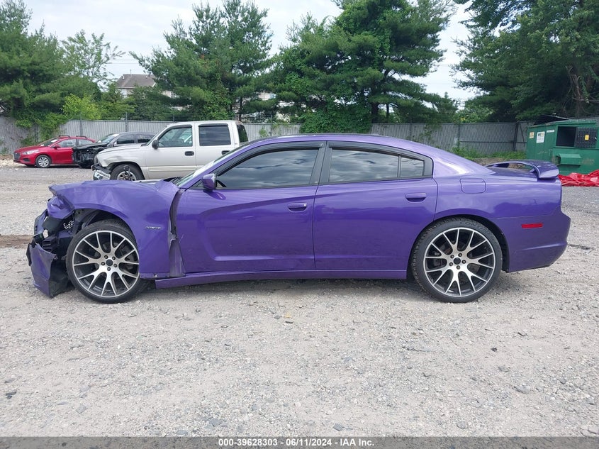 2014 Dodge Charger Road/Track VIN: 2C3CDXCTXEH155324 Lot: 39628303