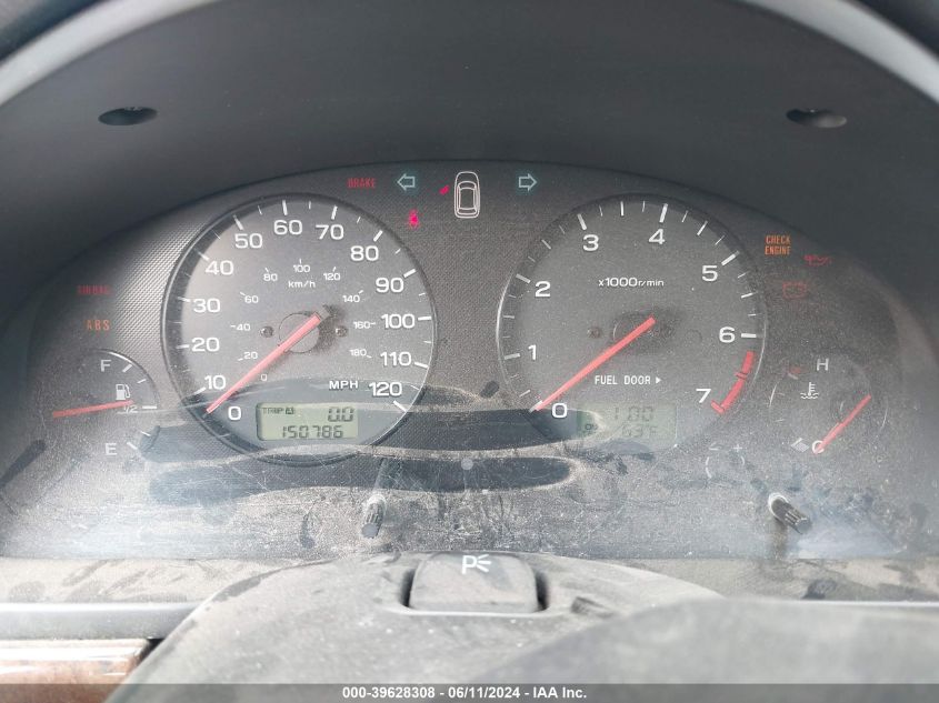 2002 Subaru Outback VIN: 4S3BH675626662431 Lot: 39628308