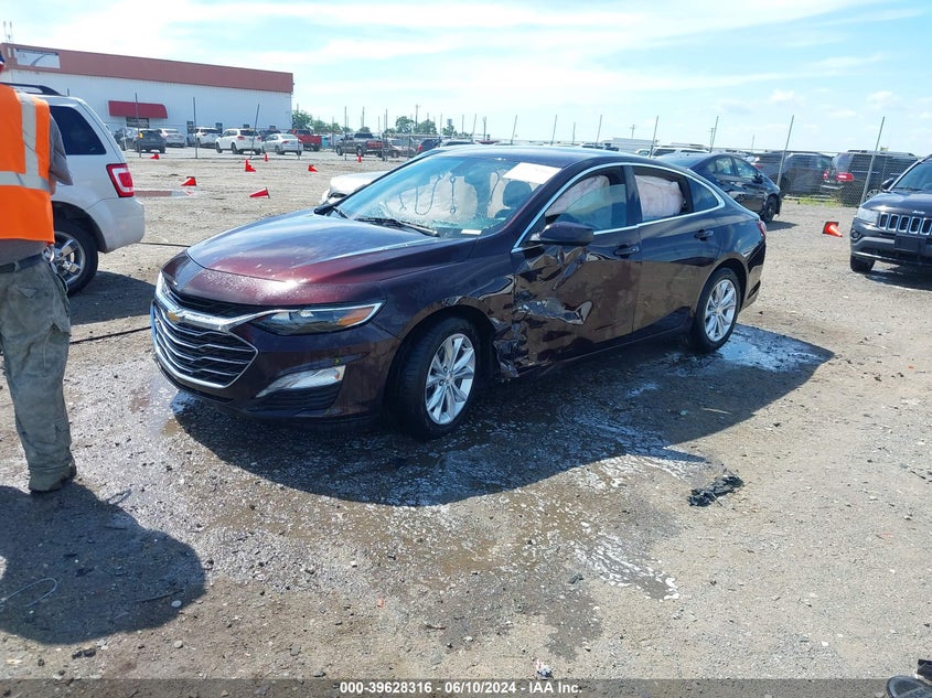 VIN 1G1ZD5ST0LF038239 2020 CHEVROLET MALIBU FWD LT