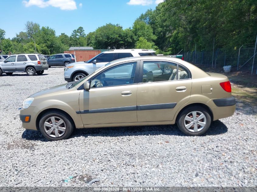 2009 Kia Rio Lx VIN: KNADE223596519199 Lot: 39628325