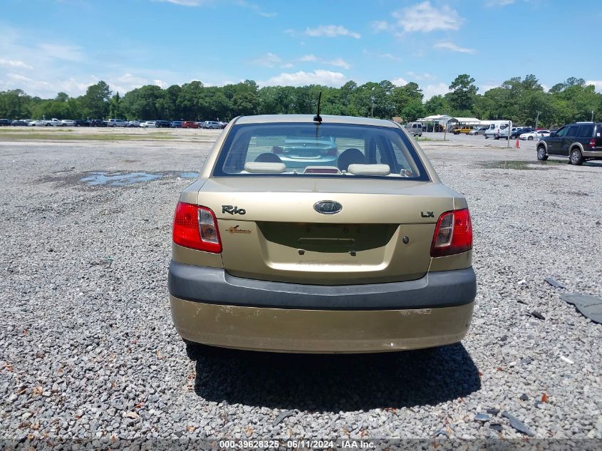 2009 Kia Rio Lx VIN: KNADE223596519199 Lot: 39628325