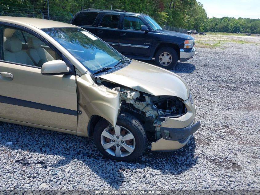 2009 Kia Rio Lx VIN: KNADE223596519199 Lot: 39628325