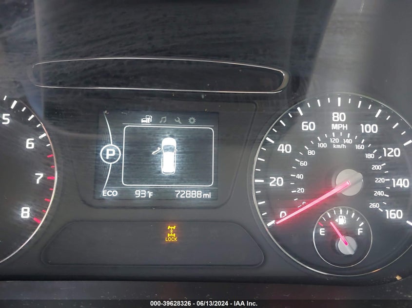 2017 Kia Sorento 2.4L Lx VIN: 5XYPGDA33HG327329 Lot: 39628326