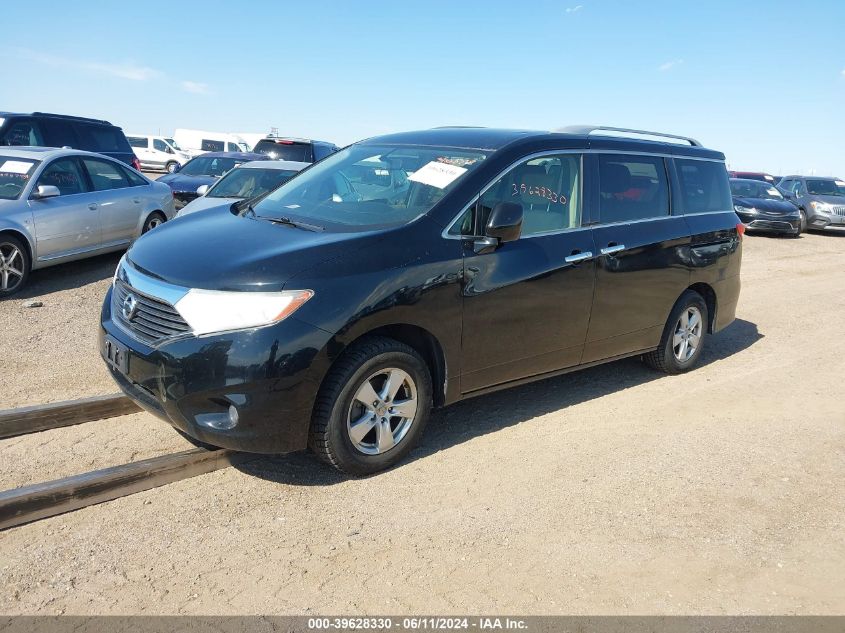 2016 Nissan Quest Platinum/S/Sl/Sv VIN: JN8AE2KP4G9155365 Lot: 39628330