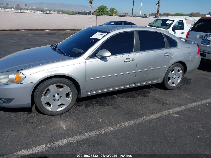 2006 Chevrolet Impala Ss VIN: 2G1WD58C669190582 Lot: 39628332