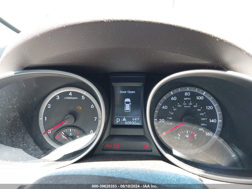 2016 Hyundai Santa Fe Se VIN: KM8SM4HF4GU133565 Lot: 39628353