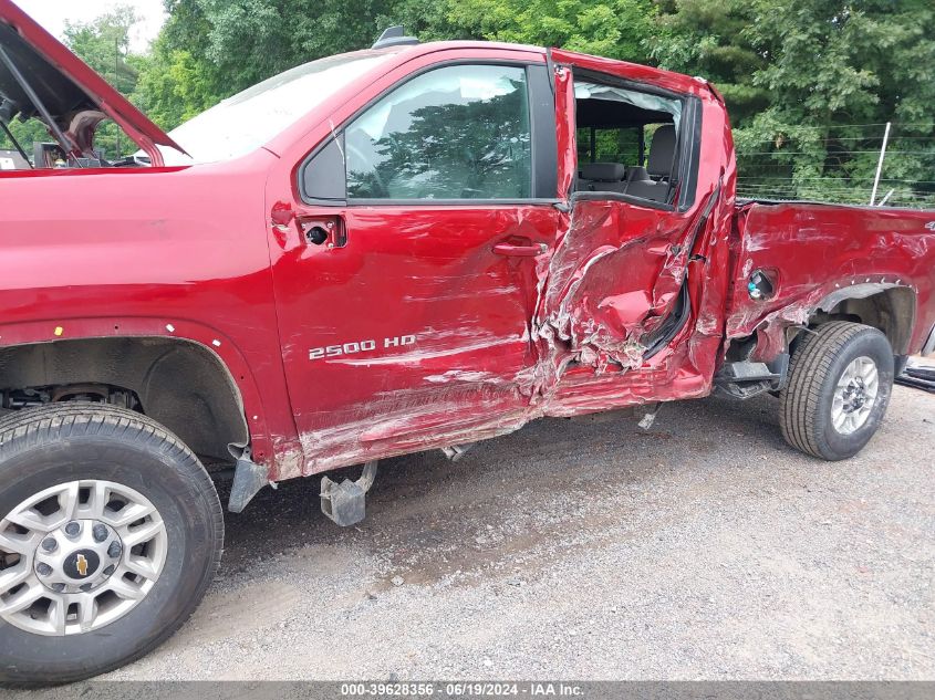 2022 Chevrolet Silverado 2500Hd 4Wd Standard Bed Lt VIN: 1GC4YNEY9NF360474 Lot: 39628356