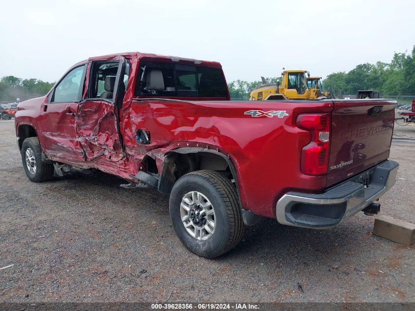 2022 Chevrolet Silverado 2500Hd 4Wd Standard Bed Lt VIN: 1GC4YNEY9NF360474 Lot: 39628356