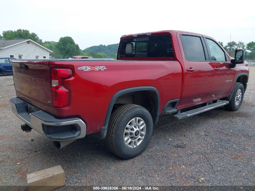 2022 Chevrolet Silverado 2500Hd 4Wd Standard Bed Lt VIN: 1GC4YNEY9NF360474 Lot: 39628356