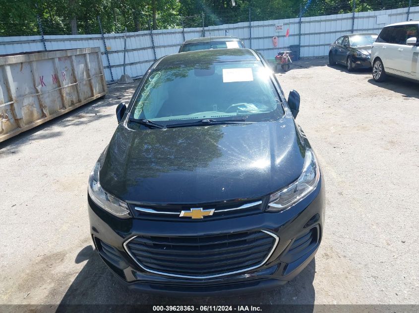 2019 Chevrolet Trax Ls VIN: 3GNCJKSB7KL400459 Lot: 39628363