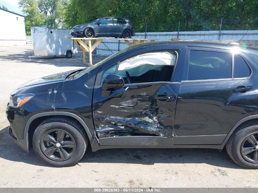 2019 Chevrolet Trax Ls VIN: 3GNCJKSB7KL400459 Lot: 39628363