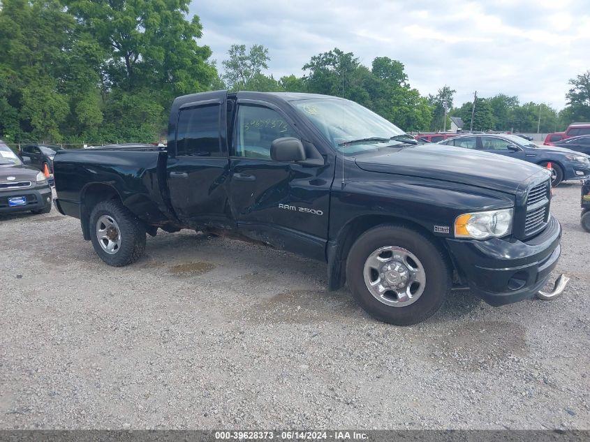 2004 Dodge Ram 2500 Slt/Laramie VIN: 3D7KA28D84G221345 Lot: 39628373